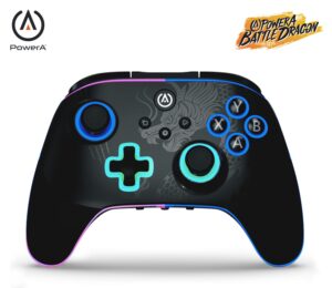 PowerA Battle Dragon™ Pro Wireless Controller with Lumectra for PC & Cloud Gaming: