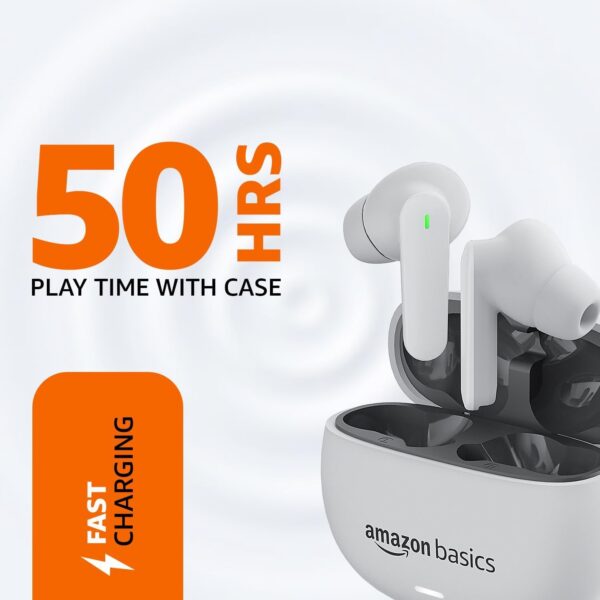 amazon basics True Wireless in-Ear Earbuds with Mic - Image 3
