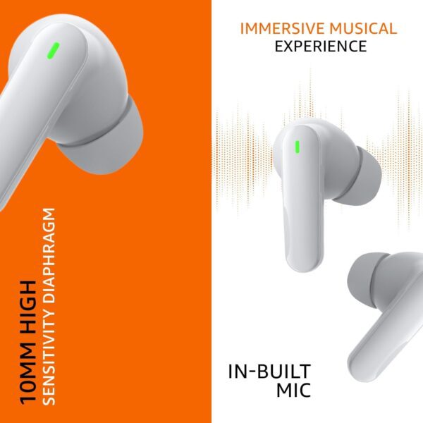 amazon basics True Wireless in-Ear Earbuds with Mic - Image 4