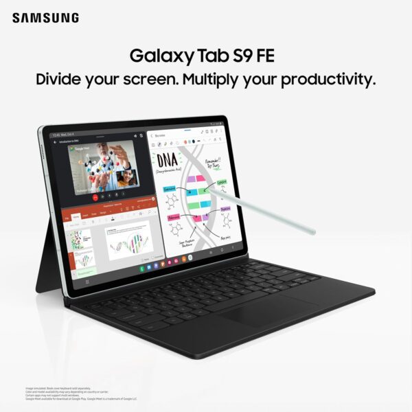 Samsung Galaxy Tab S9 FE 27.69 cm (10.9 inch) Display, RAM 6 GB, ROM 128 GB Expandable, S Pen in-Box, Wi-Fi, IP68 Tablet, Gray - Image 6